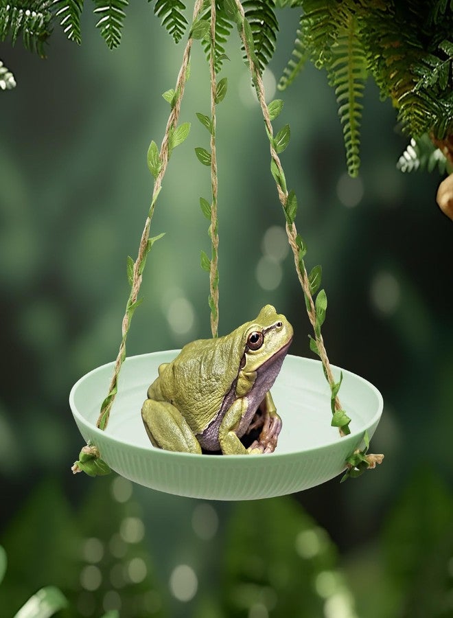 Neeenn Frog Swing Toys, Gecko Swing Toys, Plastic Reptile Amphibian Climbing Toys, Tank Aquarium Terrarium Decoration Accessories, Suitable for Frog Gecko Lizard Chameleon Hermit Crab Hamsters Rats - Image 5